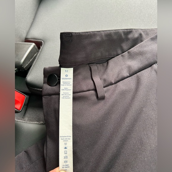 Black Lululemon Dress Pants - Picture 5 of 8